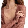 imageLucky Brand Womens Half Stitch CardiSweet Lavender