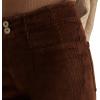imageLucky Brand Womens High Rise Seamed Corduroy Stevie FlareWalnut