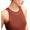 imageLucky Brand Womens Knit Rib Sweater TankCinnamon