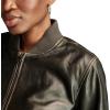 imageLucky Brand Womens Liana Leather BomberBlack