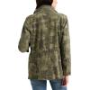 imageLucky Brand Womens Long Sleeve Button Up Two Pocket Utility JacketGreen Multi