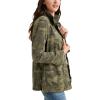 imageLucky Brand Womens Long Sleeve Button Up Two Pocket Utility JacketGreen Multi