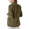 imageLucky Brand Womens Long Sleeve Button Up Two Pocket Utility JacketOlive Night