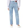 imageLucky Brand Womens Loose High Rise Straight JeanGilman Blue