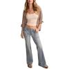 imageLucky Brand Womens Low Rise Flare JeanImagined Indigo Wash