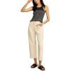 imageLucky Brand Womens Lucky Legend Crop Wide Leg JeansBright White