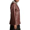 imageLucky Brand Womens Marla Leather Pebble TrenchBurgundy