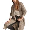 imageLucky Brand Womens Marled Sweater CoatiganBlack Multi