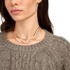 imageLucky Brand Womens Mixed Cable Crew Sweater PulloverCharcoal Heather