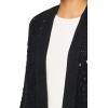 imageLucky Brand Womens Mixed Stitch CardiganDark Black