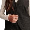 imageLucky Brand Womens One Button VestGrey Check