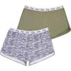 imageLucky Brand Womens Pajama Bottoms  UltraSoft 2 Pack Sleep and Lounge Sweat Shorts Cortos de Pijama para MujerGreenCamo