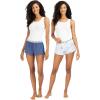 imageLucky Brand Womens Pajama Bottoms  UltraSoft 2 Pack Sleep and Lounge Sweat Shorts Cortos de Pijama para MujerNavyFloral
