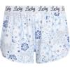 imageLucky Brand Womens Pajama Bottoms  UltraSoft 2 Pack Sleep and Lounge Sweat Shorts Cortos de Pijama para MujerNavyFloral