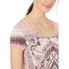 imageLucky Brand Womens Persian Carpet TeeDusty Rose Multi