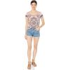 imageLucky Brand Womens Persian Carpet TeeDusty Rose Multi