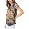 imageLucky Brand Womens Persian Carpet TeeNavy Multi