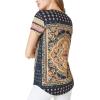 imageLucky Brand Womens Persian Carpet TeeNavy Multi