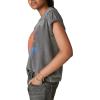 imageLucky Brand Womens Pink Floyd Sundial Boyfriend TeeNine Iron