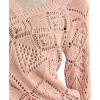 imageLucky Brand Womens Pointelle V Neck PulloverRose Smoke