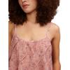 imageLucky Brand Womens Printed Asym Ruffle CamiBlush Multi