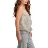 imageLucky Brand Womens Printed Asym Ruffle CamiEgret Multi