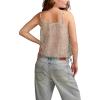 imageLucky Brand Womens Printed Asym Ruffle CamiEgret Multi