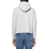 imageLucky Brand Womens Pullover Ribbed Hoodie 7ggHeather Grey