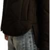 imageLucky Brand Womens Quilted Jacket with Ribbed CollarBlack