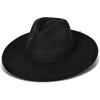 imageLucky Brand Womens Ranger Hat  Wide Brim  Felt  Rancher  Americana  Western Inspired  Classic  Fashion  CowboyRanger  Black