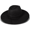 imageLucky Brand Womens Ranger Hat  Wide Brim  Felt  Rancher  Americana  Western Inspired  Classic  Fashion  CowboyRanger  Black