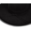 imageLucky Brand Womens Ranger Hat  Wide Brim  Felt  Rancher  Americana  Western Inspired  Classic  Fashion  CowboyRanger  Black