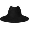imageLucky Brand Womens Ranger Hat  Wide Brim  Felt  Rancher  Americana  Western Inspired  Classic  Fashion  CowboyRanger W Band  Black