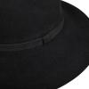 imageLucky Brand Womens Ranger Hat  Wide Brim  Felt  Rancher  Americana  Western Inspired  Classic  Fashion  CowboyRanger W Band  Black