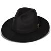imageLucky Brand Womens Ranger Hat  Wide Brim  Felt  Rancher  Americana  Western Inspired  Classic  Fashion  CowboyRanger W Clip  Black