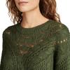 imageLucky Brand Womens Romantic CrewCilantro