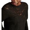 imageLucky Brand Womens Romantic CrewDark Black