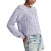imageLucky Brand Womens Romantic CrewSweet Lavender