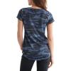imageLucky Brand Womens Short Sleeve Camo Burnout TeeBlueMulti