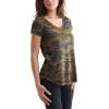 imageLucky Brand Womens Short Sleeve Camo Burnout TeeGreen Multi