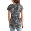 imageLucky Brand Womens Short Sleeve Camo Burnout TeeGrey Multi