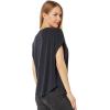 imageLucky Brand Womens Short Sleeve Sandwash Dolman Tee001 Lucky Black
