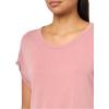 imageLucky Brand Womens Short Sleeve Sandwash Dolman TeeAsh Rose