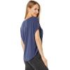 imageLucky Brand Womens Short Sleeve Sandwash Dolman TeeBlue