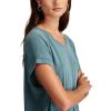 imageLucky Brand Womens Short Sleeve Sandwash Dolman TeeBlue Coral