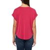 imageLucky Brand Womens Short Sleeve Sandwash Dolman TeeJester Red