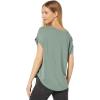 imageLucky Brand Womens Short Sleeve Sandwash Dolman TeeLoden Green