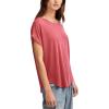 imageLucky Brand Womens Short Sleeve Sandwash Dolman TeeRed Bud