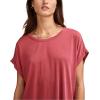 imageLucky Brand Womens Short Sleeve Sandwash Dolman TeeRed Bud
