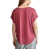 imageLucky Brand Womens Short Sleeve Sandwash Dolman TeeViolet Quartz